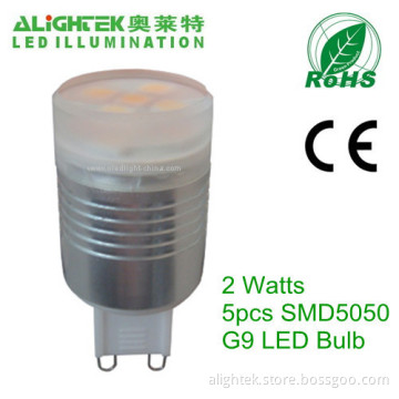 2w 5050 G9 Led Bulb 120° Narrow View Angle 